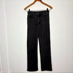 & Other Stories Black Straight Leg Jeans Denim Fall Winter Casual Women’s Sz 25